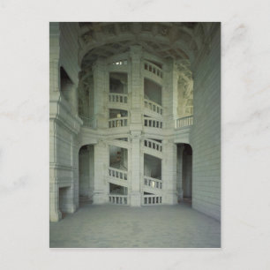 Aussicht auf die Haupttreppe, 1519-46 Postkarte