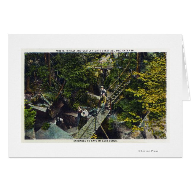 Aussicht auf die Höhle der verlorenen Soule Eingan (Vorderseite (Horizontal))