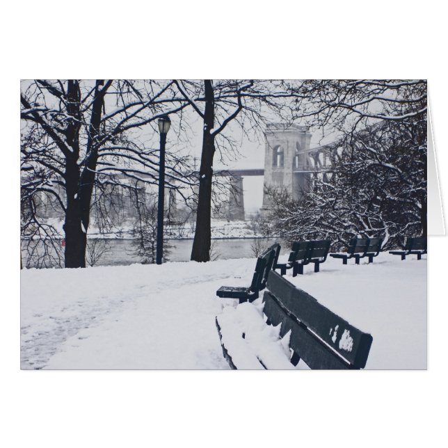 Aussicht auf die Höllenbrücke, Astoria, NY (Vorderseite (Horizontal))