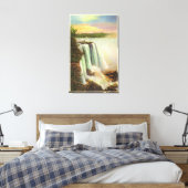 Aussicht auf die Horseshoe-Fälle von der Ziegenins Leinwanddruck (Insitu (Schlafzimmer))