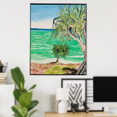 Aussicht auf die Insel Poster (Heimbüro)