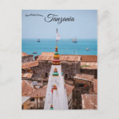 Aussicht auf die Insel Sansibar - Tansania Postkarte (Vorderseite)