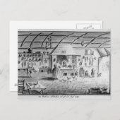 Aussicht auf die italienische Küche in Lerici Postkarte (Vorne/Hinten)