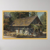 Aussicht auf die James W. Marshall Cabin Poster (Vorne)