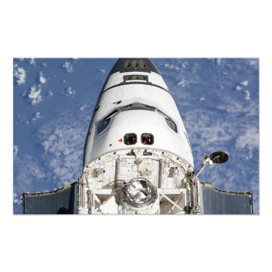 Aussicht auf die Kabine der Crew Endevor Fotodruck (Vorne)