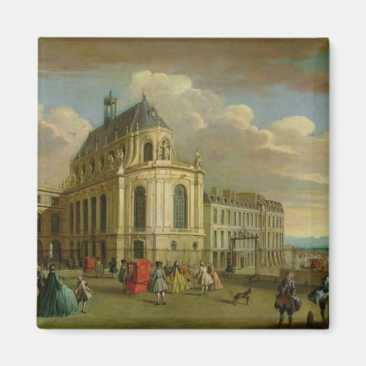 Aussicht auf die Kapelle des Schlosses Magnet (Vorne)