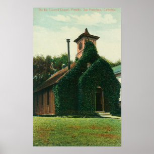 Aussicht auf die Kapelle von Ivy, Poster