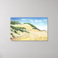 Aussicht auf die Kapuzenkühe und Dünen