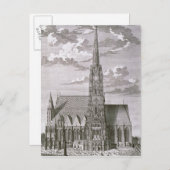 Aussicht auf die Kathedrale St. Stephans Postkarte (Vorne/Hinten)