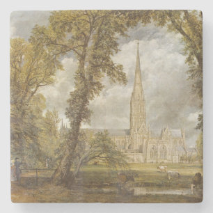 Aussicht auf die Kathedrale von Salisbury (von Joh Steinuntersetzer