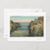 Aussicht auf die Kieselbucht Postkarte (Vorne/Hinten)