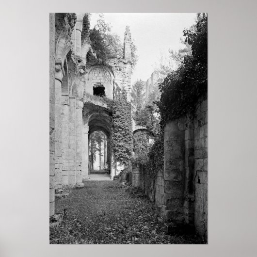 Aussicht auf die Kirche, c.1052-67 Poster (Vorne)