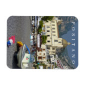Aussicht auf die Kirche Positano Kühlschrankmagnet Magnet (Horizontal)