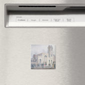 Aussicht auf die Kirche St. Bartholomäus Magnet (In Situ (Geschirrspüler))