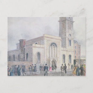 Aussicht auf die Kirche St. Bartholomäus Postkarte