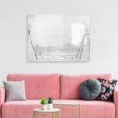 Aussicht auf die Kirche von Roxborough Leinwanddruck (Insitu (Wohnzimmer))