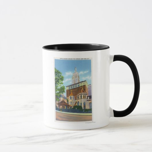 Aussicht auf die kleine Kirche Tasse (Rechts)