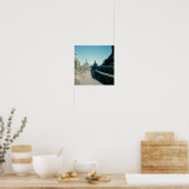 Aussicht auf die kreisförmige Terrasse in der ober Poster (Küche)