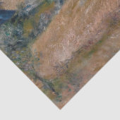 Aussicht auf die Küste bei Wargemont, August Renoi Seidenpapier (Detail)