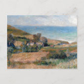 Aussicht auf die Küste bei Wargemont in der Norman Postkarte (Vorderseite)
