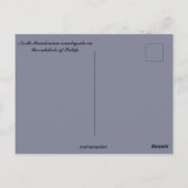 Aussicht auf die Landschaft in Nordmakedonien Postkarte (Rückseite)