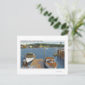 Aussicht auf die Landung und die Küste Postkarte (Stehend Vorderseite)