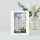 Aussicht auf die Landung und die Pylonen Postkarte (Stehend Vorderseite)