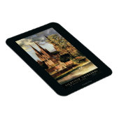 Aussicht auf die Lichfield-Kathedrale Magnet (Rechte Seite)