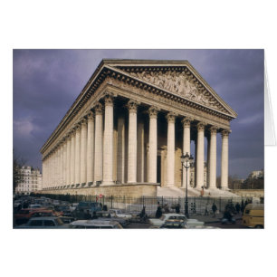 Aussicht auf die Madeleine-Fassade