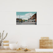 Aussicht auf die Main StreetPalouse, WA Poster (Küche)