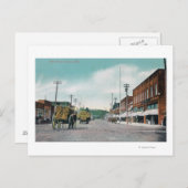 Aussicht auf die Main StreetPalouse, WA Postkarte (Vorne/Hinten)