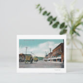 Aussicht auf die Main StreetPalouse, WA Postkarte (Stehend Vorderseite)