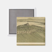 Aussicht auf die Marble Canyon Plattform Magnet (Vorderseite/Rückseite)