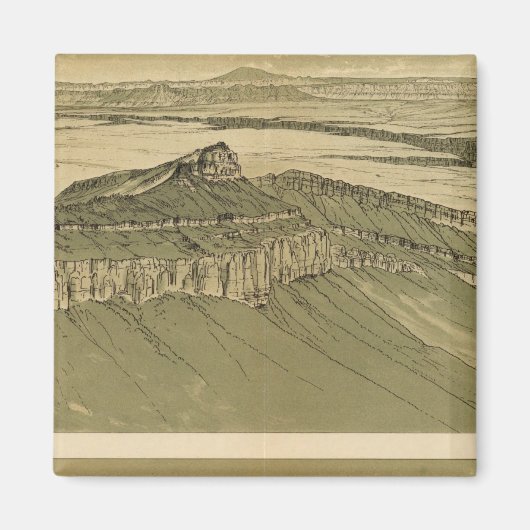 Aussicht auf die Marble Canyon Plattform Magnet (Vorne)