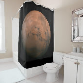 Aussicht auf die Mars (Marslandschaft) (NASA) Duschvorhang (Beispiel)