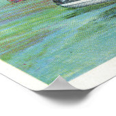 Aussicht auf die Meerjungfrau Poster (Ecke)