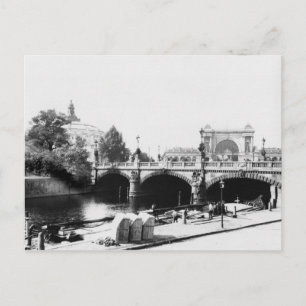 Aussicht auf die Moltke-Brücke Postkarte