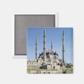 Aussicht auf die Moschee, osmanisch, Baujahr c.156 Magnet (Vorderseite/Rückseite)