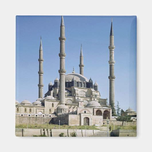 Aussicht auf die Moschee, osmanisch, Baujahr c.156 Magnet (Vorne)