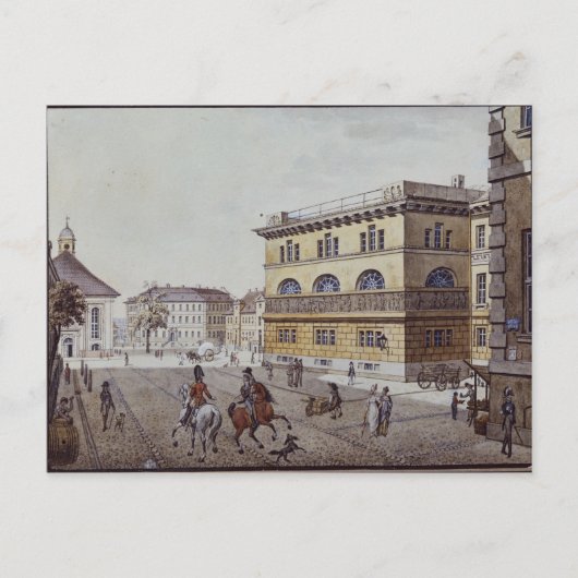 Aussicht auf die Münze, Berlin Postkarte (Vorderseite)