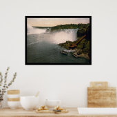 Aussicht auf die Niagarafälle 1898 Poster (Küche)