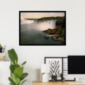 Aussicht auf die Niagarafälle 1898 Poster (Heimbüro)