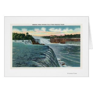 Aussicht auf die Niagarafälle von Prospect Point