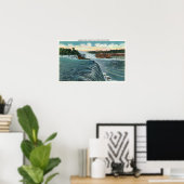 Aussicht auf die Niagarafälle von Prospect Point Poster (Heimbüro)