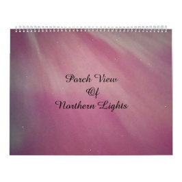 Aussicht auf die Nordlichter / eine / Kalender