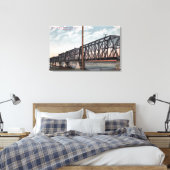 Aussicht auf die Nordpazifikbrücke Leinwanddruck (Insitu (Schlafzimmer))