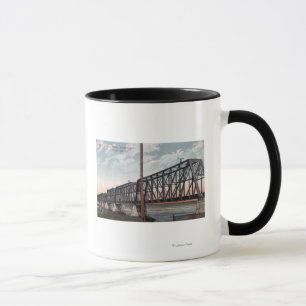 Aussicht auf die Nordpazifikbrücke Tasse