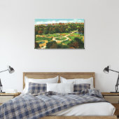 Aussicht auf die öffentlichen Gärten # 2 Leinwanddruck (Insitu (Schlafzimmer))