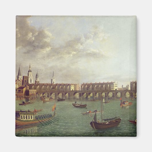 Aussicht auf die Old London Bridge Magnet (Vorne)
