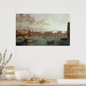 Aussicht auf die Old London Bridge Poster (Küche)